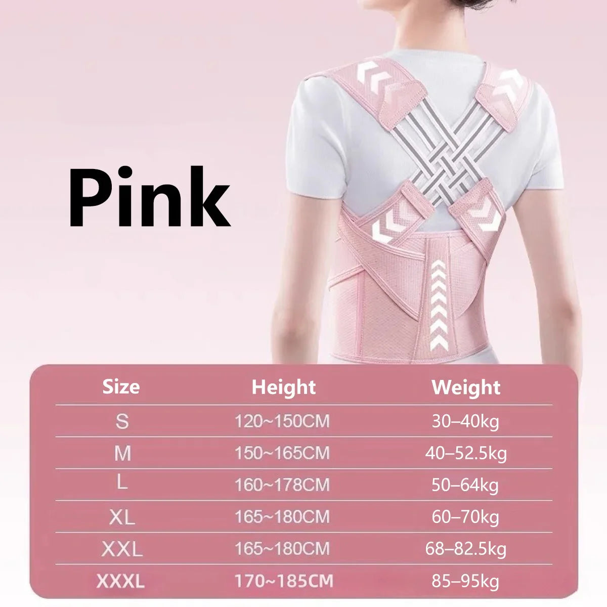 Posture Corrector | Adjustable Back Support Belt for Abdominal Waist Correction, Spine Alignment Waist Trainer Unisex